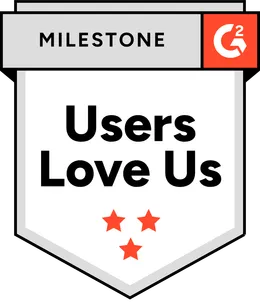 G2 - Users Love Us Milestone 2025